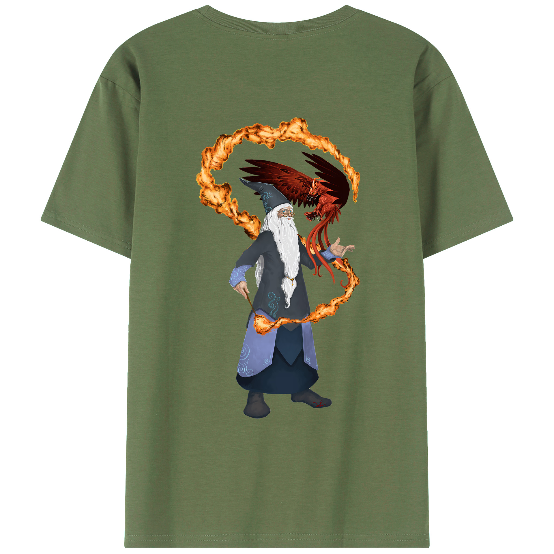 （画像用） Harry Potter ハリー・ポッターシリーズ 綿100％ メンズ半袖Tシャツ（バックプリント） 通気性